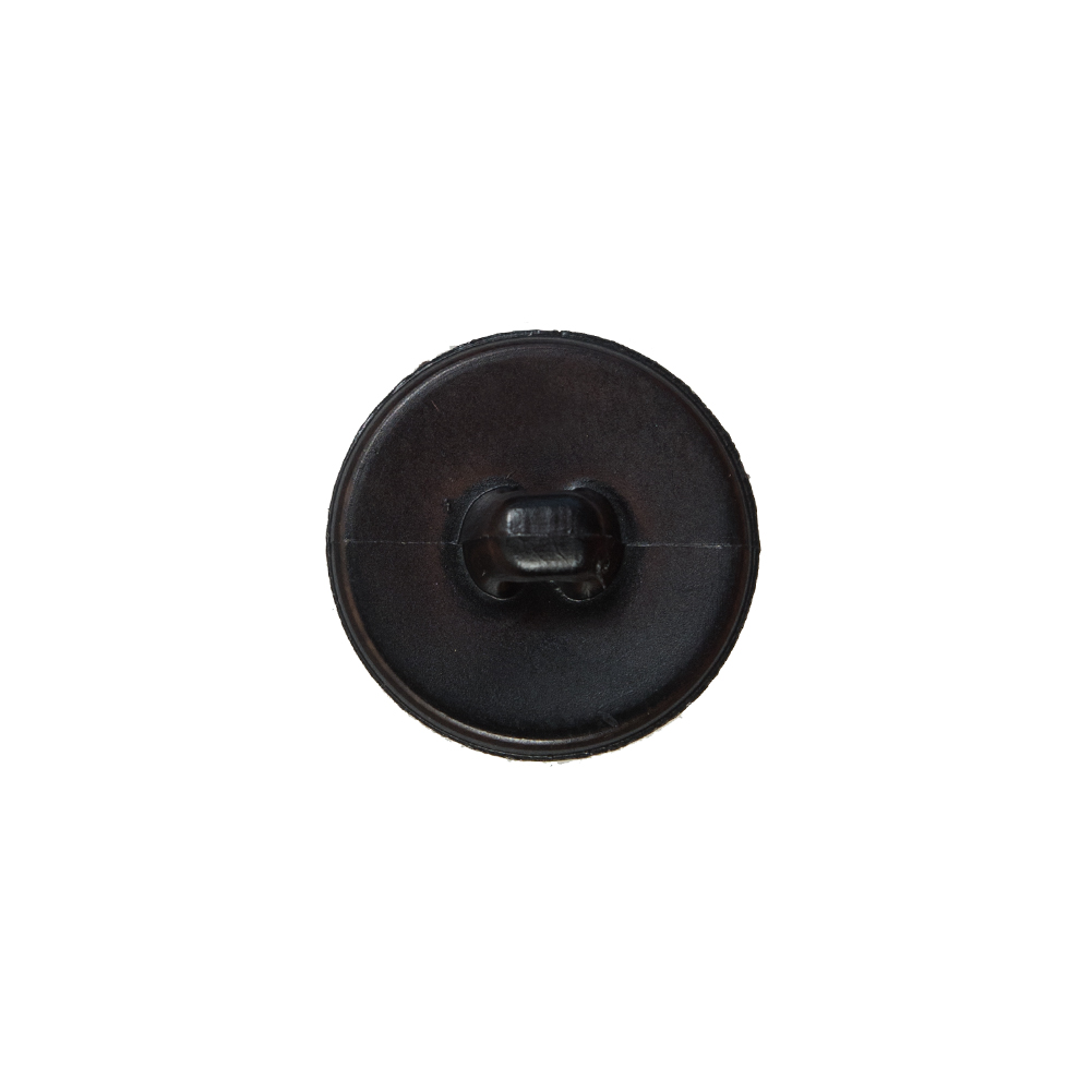 Brown Faux Leather Shank Back Button – 24L/15mm Brown Faux Leather Shank Back Button – 24L/15mm