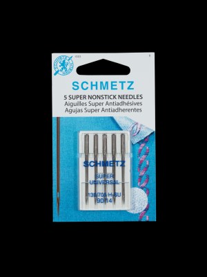 Schmetz Super Nonstick Machine Needles – 90/14 – 5 ct Schmetz Super Nonstick Machine Needles – 90/14 – 5 ct