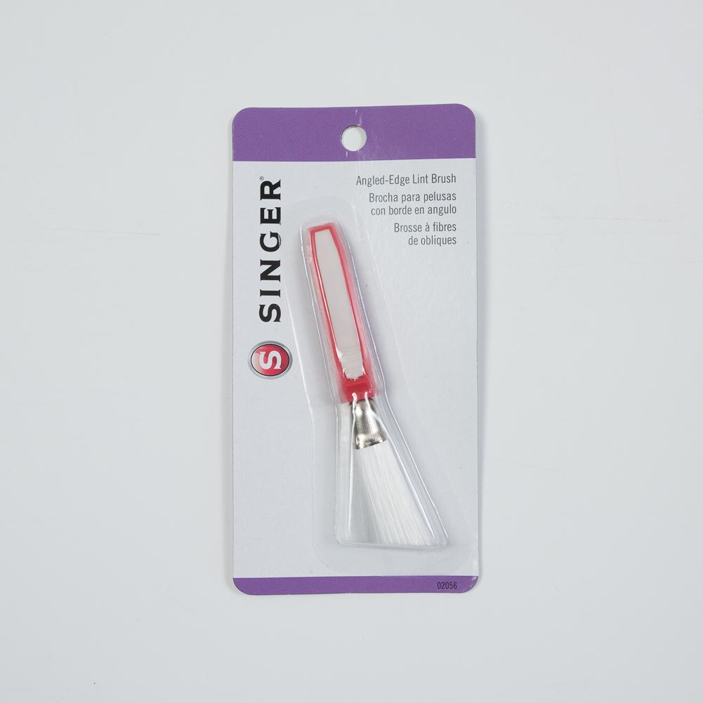 Singer Angled-Edge Lint Brush with Comfort Grip
