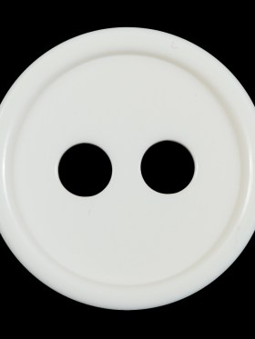Ivory Plastic 2-Hole Button – 54L/34mm Ivory Plastic 2-Hole Button – 54L/34mm