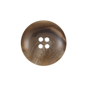 Brown Plastic 4-Hole Button – 36L/23mm Brown Plastic 4-Hole Button – 36L/23mm