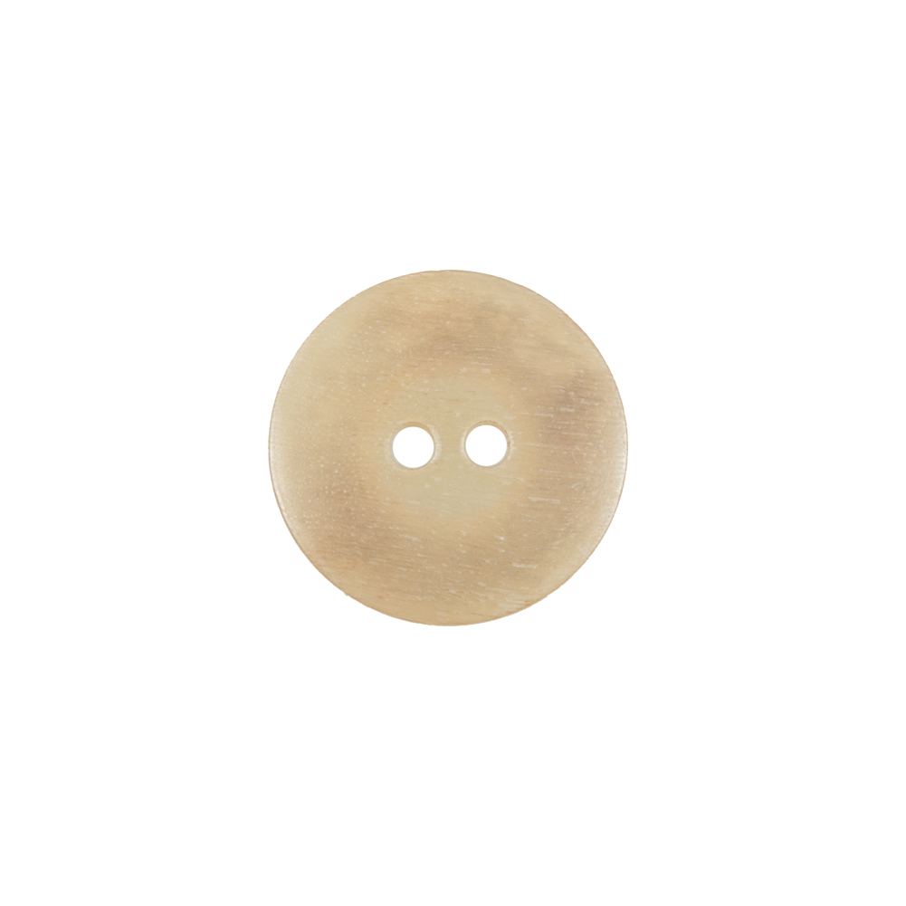 Beige Horn 2-Hole Button – 24L/15mm Beige Horn 2-Hole Button – 24L/15mm