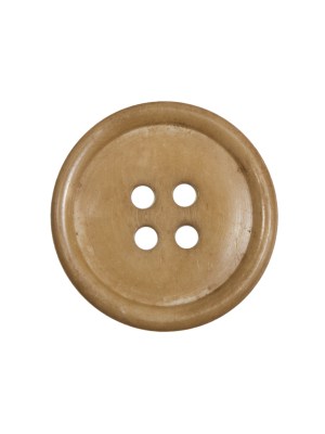 Light Tan Horn 4-Hole Button – 36L/23mm Light Tan Horn 4-Hole Button – 36L/23mm