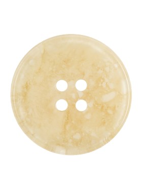 Beige and Ivory Speckled 4-Hole Shallow-Rimmed Plastic Button – 40L/25.5mm Beige and Ivory Speckled 4-Hole Shallow-Rimmed Plastic Button – 40L/25.5mm