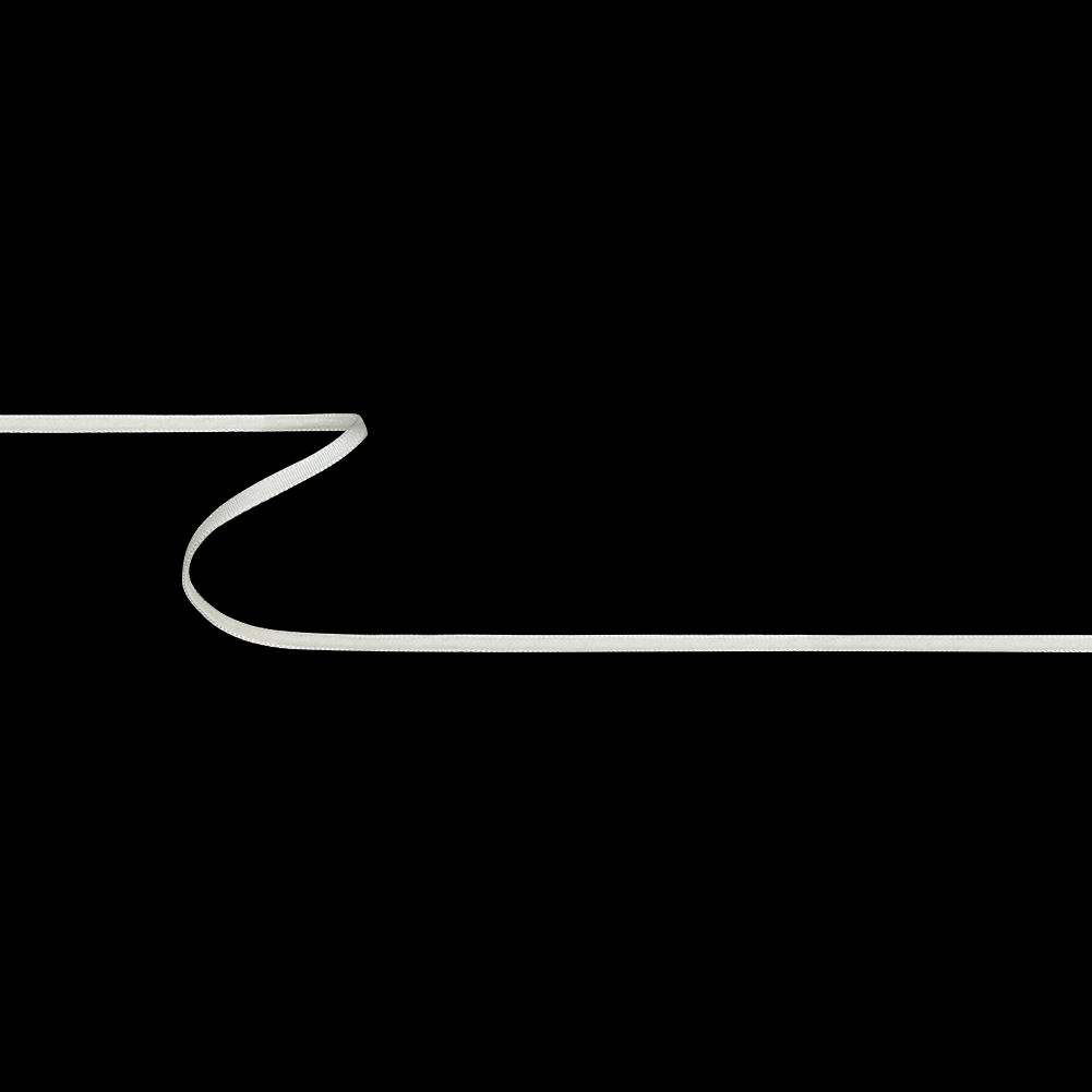 Lily White Single Face Velvet Ribbon – 0.125″ Lily White Single Face Velvet Ribbon – 0.125″