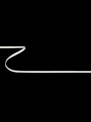 Lily White Single Face Velvet Ribbon – 0.125″ Lily White Single Face Velvet Ribbon – 0.125″