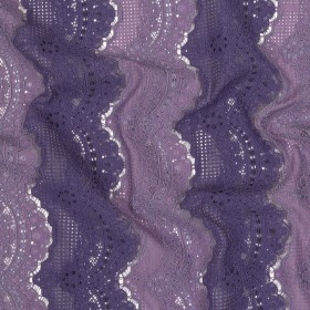 Corded Lace – Lilac and Dusty Purple Two-Tone All-Over Scallops Corded Lace – Lilac and Dusty Purple Two-Tone All-Over Scallops