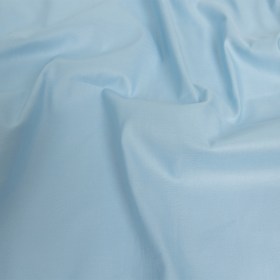 Mercerized Organic Egyptian Cotton Shirting – Light Blue – Ravello Collection Mercerized Organic Egyptian Cotton Shirting – Light Blue – Ravello Collection