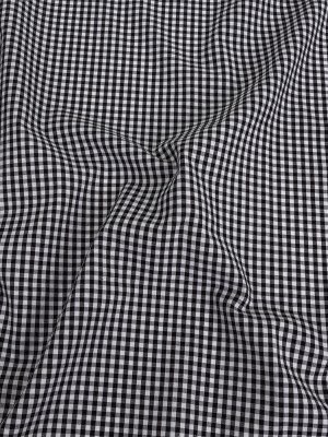 Organic Cotton Gingham 0.125″ – Black – Campinas Collection Organic Cotton Gingham 0.125″ – Black – Campinas Collection