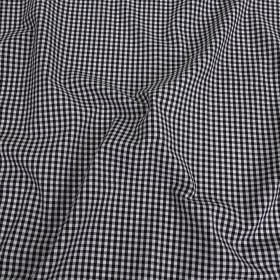 Organic Cotton Gingham 0.125″ – Black – Campinas Collection Organic Cotton Gingham 0.125″ – Black – Campinas Collection