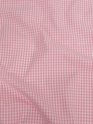 Organic Cotton Gingham 0.125″ – Pink – Campinas Collection Organic Cotton Gingham 0.125″ – Pink – Campinas Collection