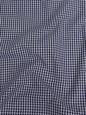 Organic Cotton Gingham 0.125″ – Navy – Campinas Collection Organic Cotton Gingham 0.125″ – Navy – Campinas Collection