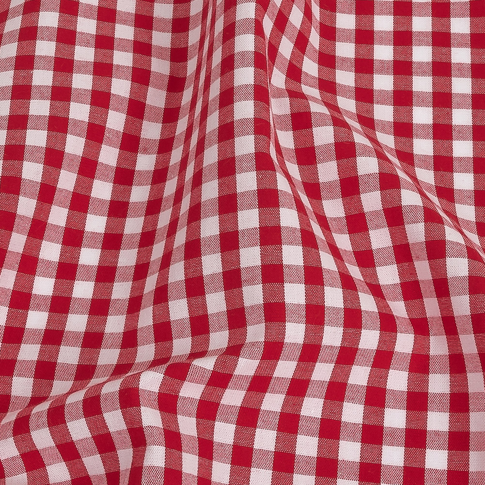 Cotton Gingham 0.25" - Red - Londrina Collection
