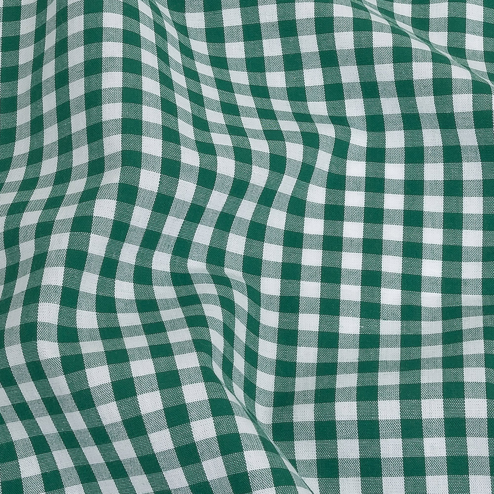 Cotton Gingham 0.25" - Emerald - Londrina Collection
