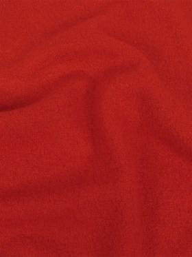 Boiled Wool Coating Fabric – Hot Coral – Ketil Collection Boiled Wool Coating Fabric – Hot Coral – Ketil Collection