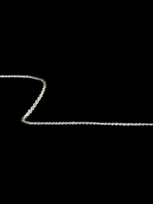 Shiny Silver Dimensional Braided Cord – 0.2″ Shiny Silver Dimensional Braided Cord – 0.2″