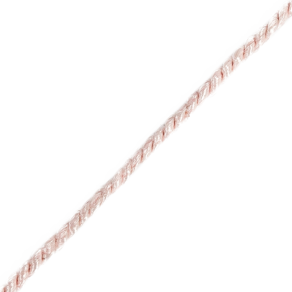 Pale Pink Twisted Cord – 3mm Pale Pink Twisted Cord – 3mm