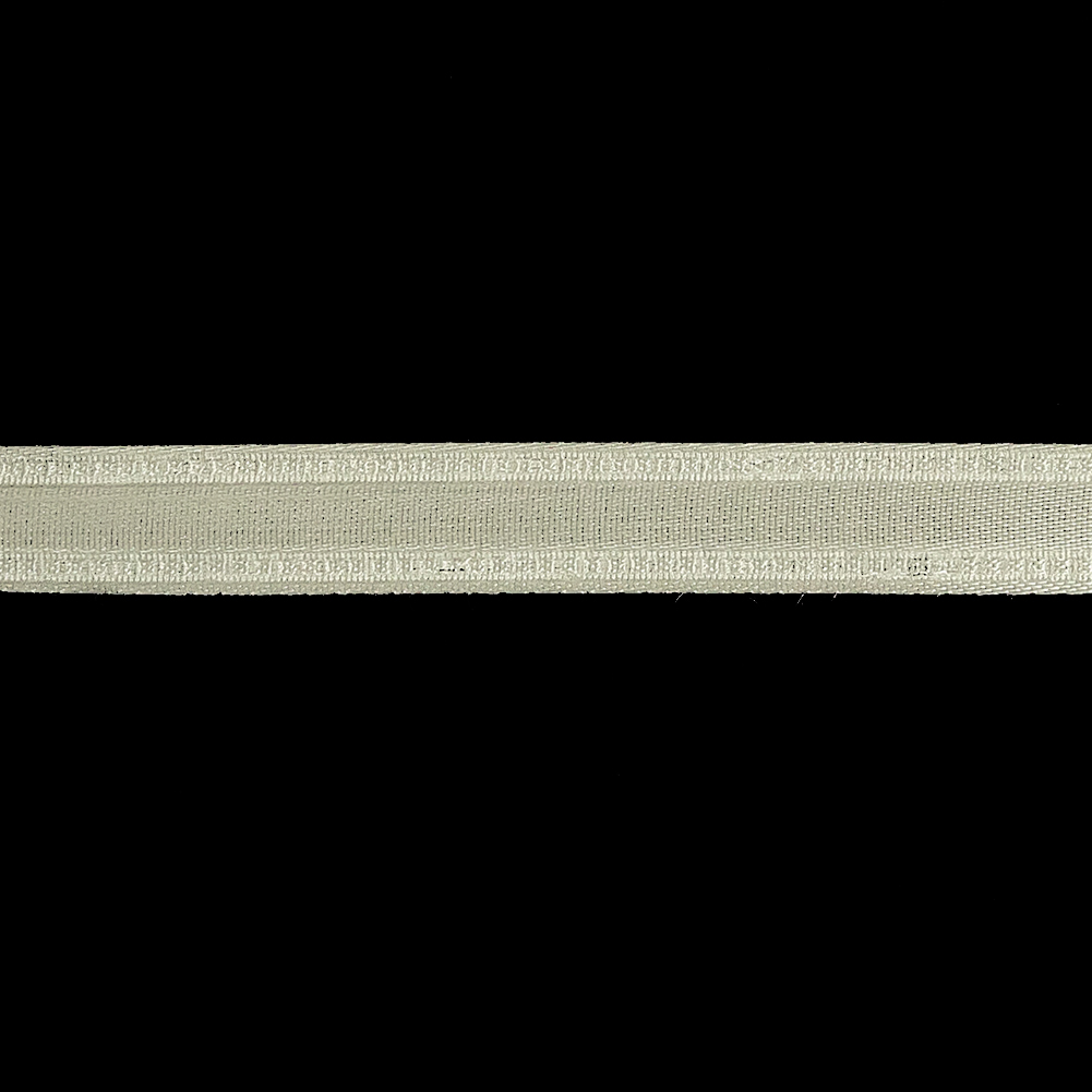 Oyster Geometric Dobby Reversible Ribbon - 0.375"