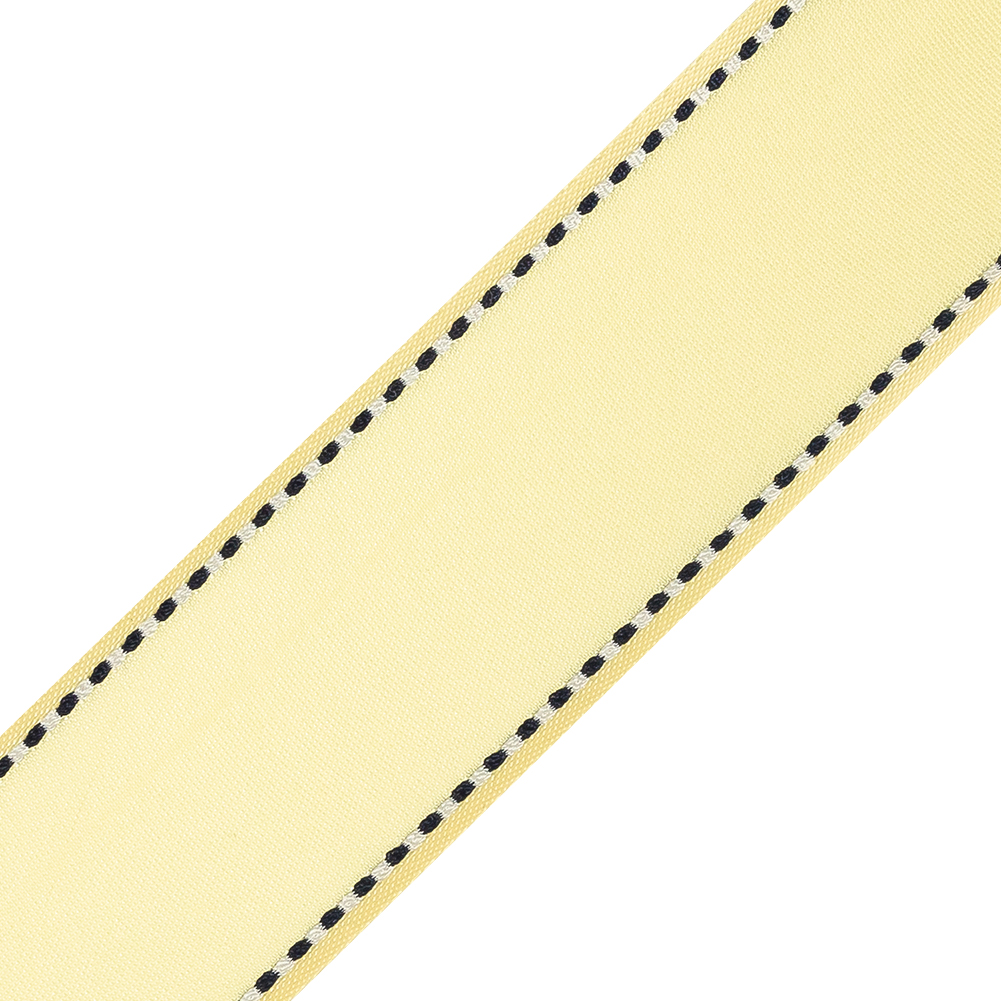 Yellow Side-Stitched Ribbon - 1.125"