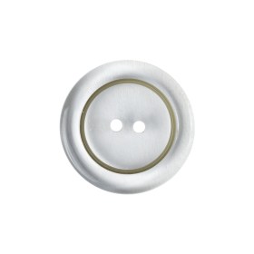 Transparent 2-Hole Tire Shaped Rim Button – 36L/23mm Transparent 2-Hole Tire Shaped Rim Button – 36L/23mm