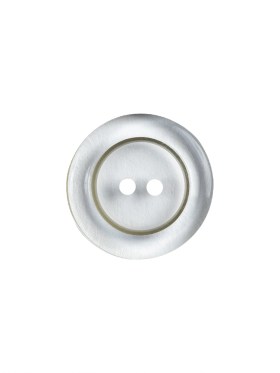 Transparent 2-Hole Tire Shaped Rim Button – 24L/15mm Transparent 2-Hole Tire Shaped Rim Button – 24L/15mm