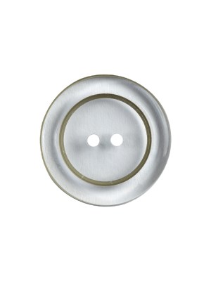 Transparent 2-Hole Tire Shaped Rim Button – 32L/20mm Transparent 2-Hole Tire Shaped Rim Button – 32L/20mm