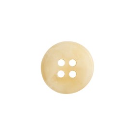 Ivory Translucent Splatter and Swirl 4-Hole Plastic Saucer Button – 24L/15mm Ivory Translucent Splatter and Swirl 4-Hole Plastic Saucer Button – 24L/15mm