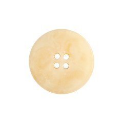 Ivory Translucent Splatter and Swirl 4-Hole Plastic Saucer Button – 40L/25.5mm Ivory Translucent Splatter and Swirl 4-Hole Plastic Saucer Button – 40L/25.5mm