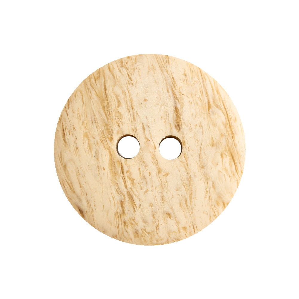 Tan and Toffee 2-Hole Low Convex Button – 40L/25.5mm Tan and Toffee 2-Hole Low Convex Button – 40L/25.5mm