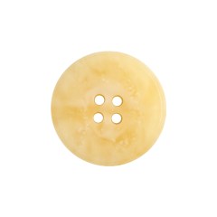 Yellow Translucent Splatter and Swirl 4-Hole Plastic Saucer Button – 36L/23mm Yellow Translucent Splatter and Swirl 4-Hole Plastic Saucer Button – 36L/23mm