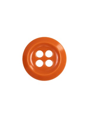 Orange 4-Hole Plastic Button – 22L/14mm Orange 4-Hole Plastic Button – 22L/14mm