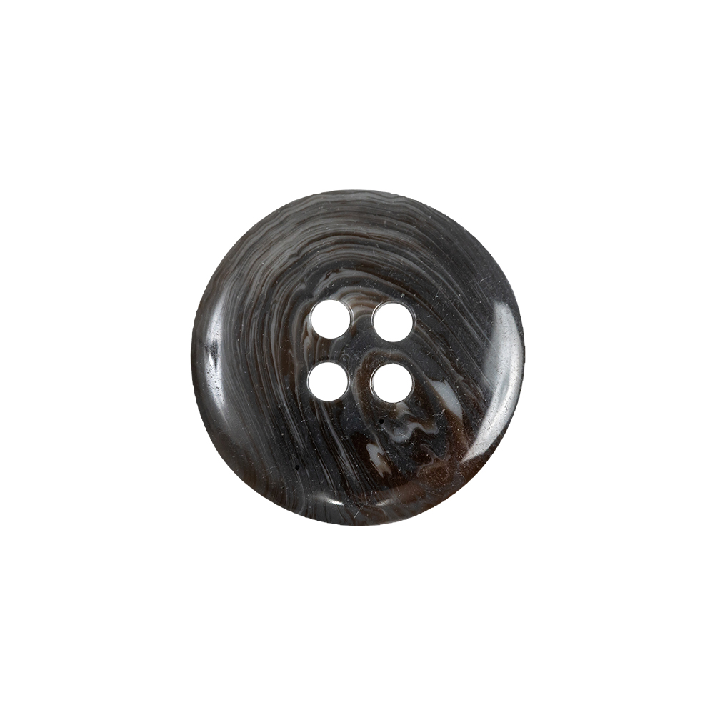After Dark and White Translucent Swirl 4-Hole Plastic Button – 32L/20mm After Dark and White Translucent Swirl 4-Hole Plastic Button – 32L/20mm