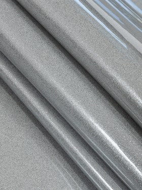 Metallic Glitter Vinyl – Silver Metallic Glitter Vinyl – Silver
