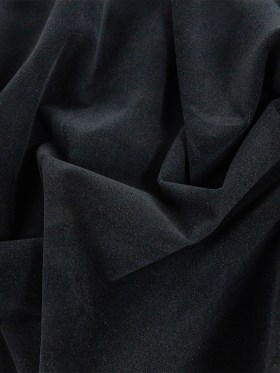 Flocking Faux Suede – Black Flocking Faux Suede – Black
