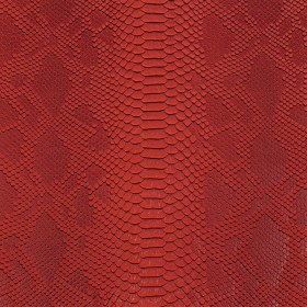 Python Embossed Vinyl – Pompeian Red Python Embossed Vinyl – Pompeian Red
