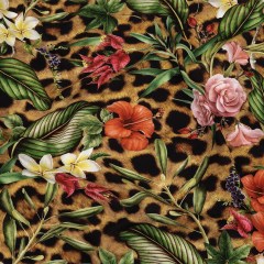 Organic Viscose Batiste – Floral and Fauna – Loreto Collection Organic Viscose Batiste – Floral and Fauna – Loreto Collection