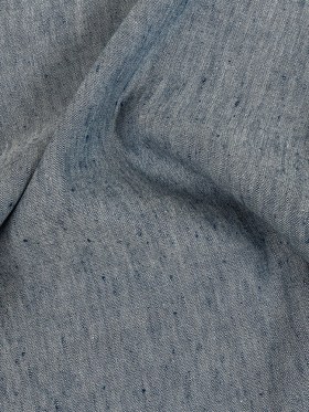 Heathered Denim Stretch Linen and Rayon Woven Heathered Denim Stretch Linen and Rayon Woven