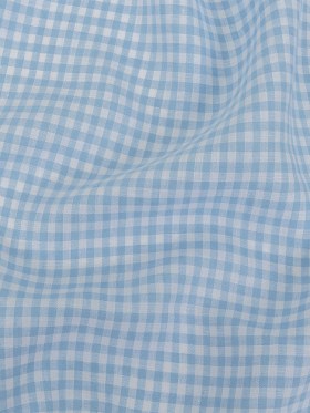 Linen Gingham – Cool Blue and White – Torres Collection Linen Gingham – Cool Blue and White – Torres Collection