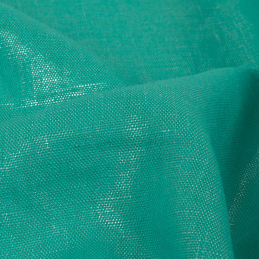 Medium Weight Linen Woven with Metallic Foiling – Mega Marine and Silver – Bianca Collection Medium Weight Linen Woven with Metallic Foiling – Mega Marine and Silver – Bianca Collection