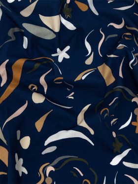 Mood Exclusive Twilight Blue Le Muse Cotton Poplin Mood Exclusive Twilight Blue Le Muse Cotton Poplin