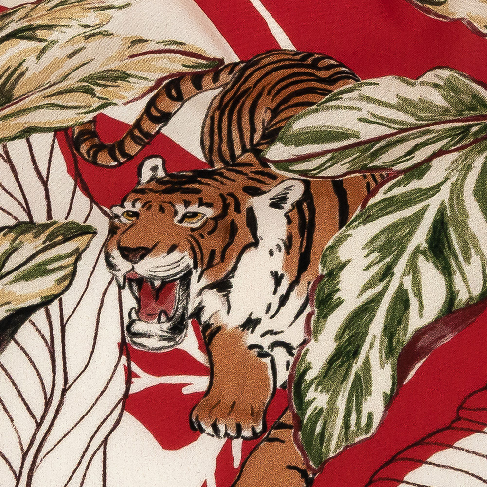 Mood Exclusive Tropical Cats Cotton Poplin Mood Exclusive Tropical Cats Cotton Poplin