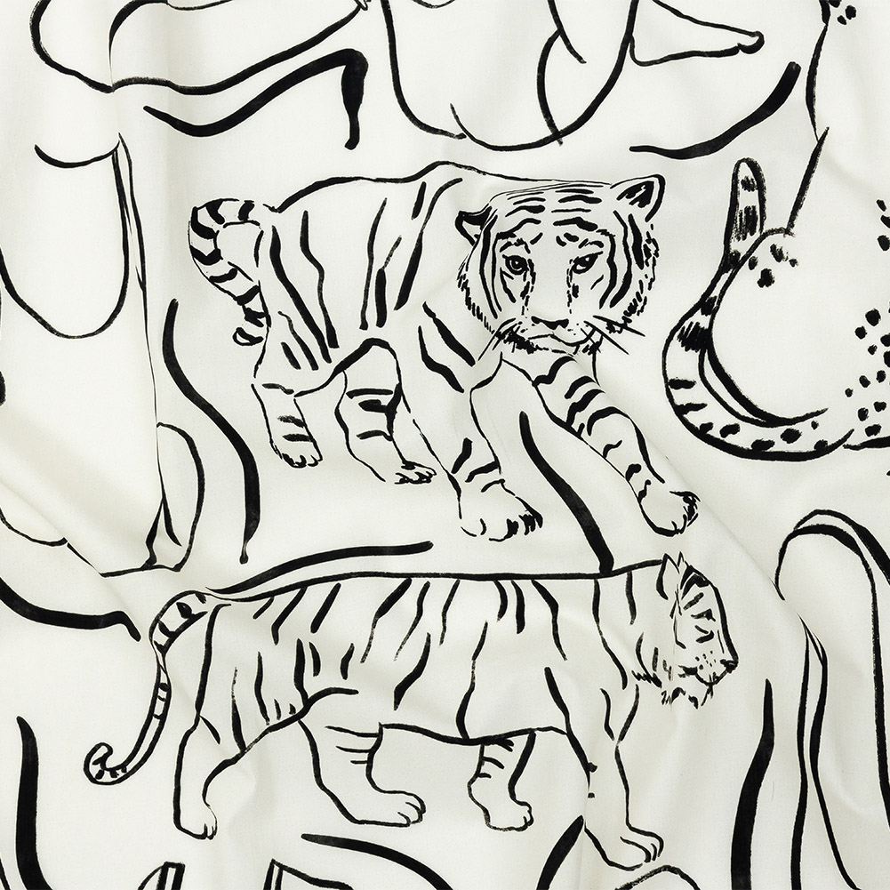 Mood Exclusive Sugar Swizzle Felidae Flexibility Cotton Poplin Mood Exclusive Sugar Swizzle Felidae Flexibility Cotton Poplin