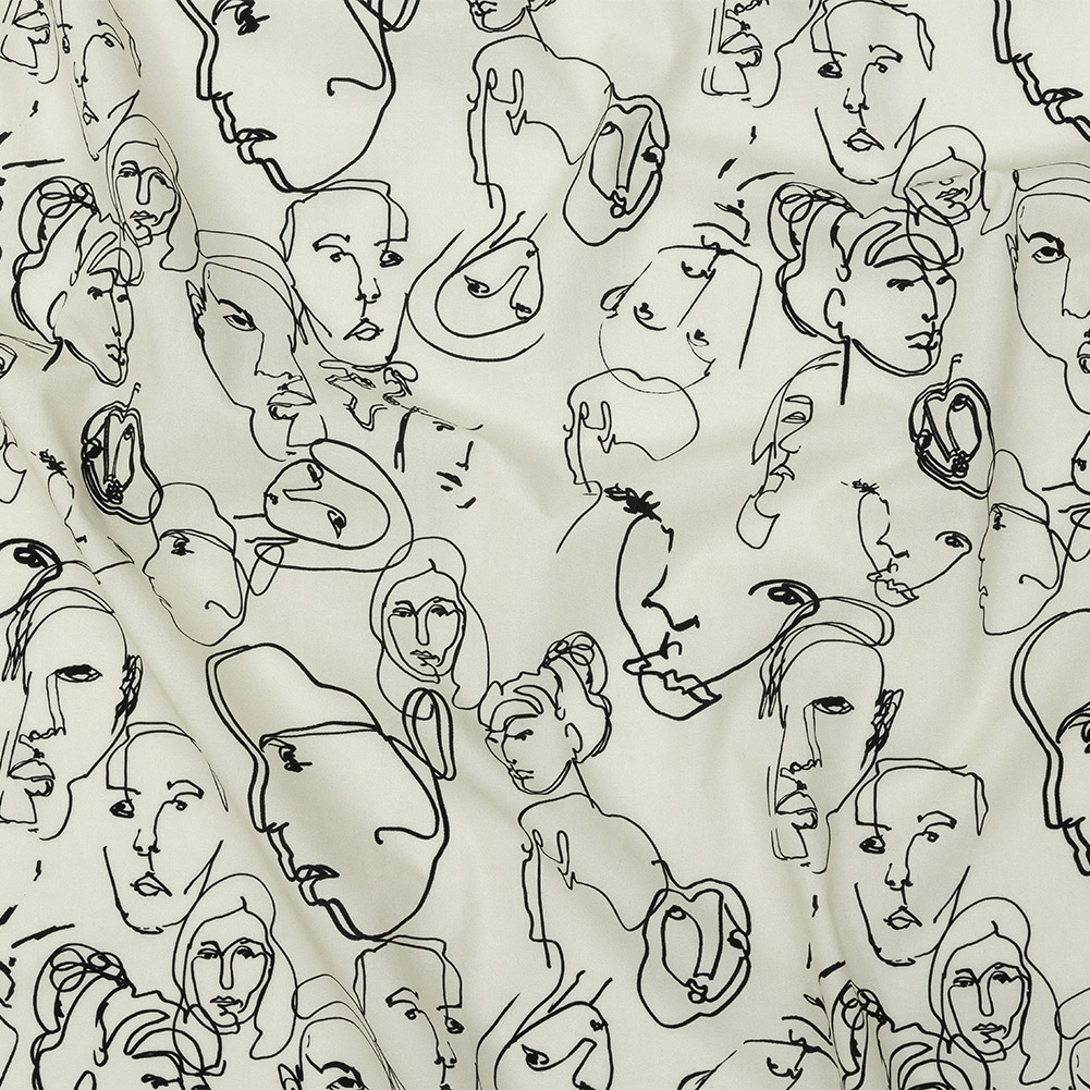 Mood Exclusive White Asparagus Candid Countenance Cotton Poplin Mood Exclusive White Asparagus Candid Countenance Cotton Poplin