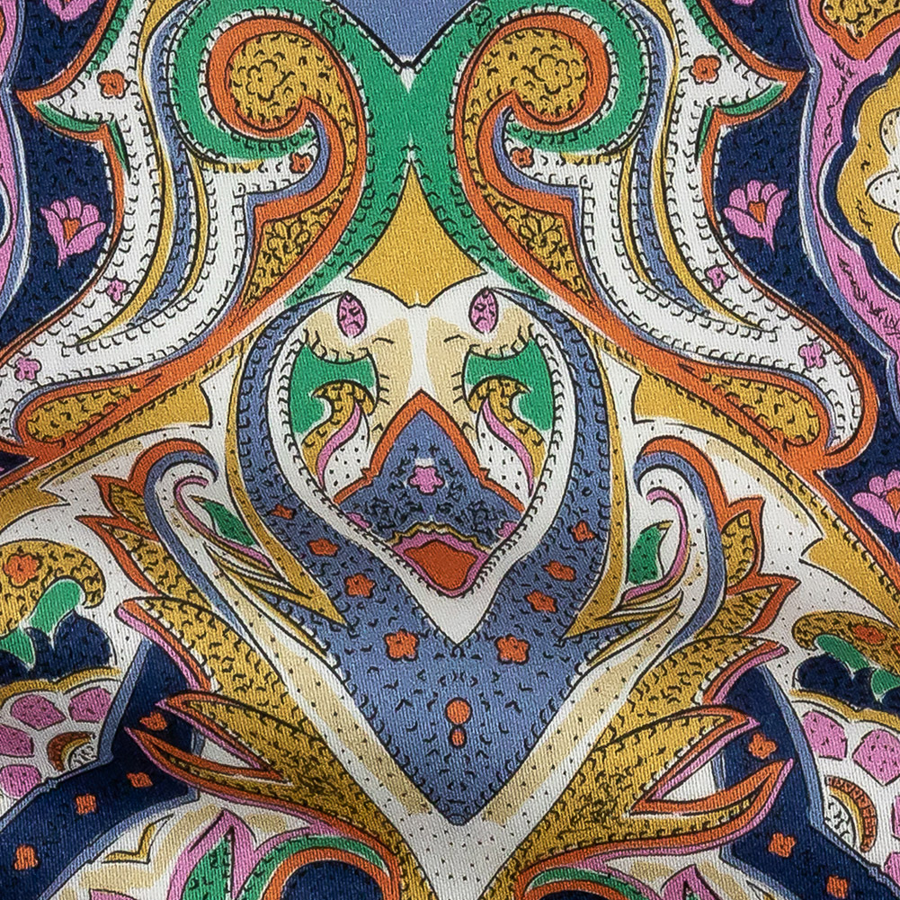 Mood Exclusive Multicolor Archway Arabesque Stretch Cotton Sateen Mood Exclusive Multicolor Archway Arabesque Stretch Cotton Sateen