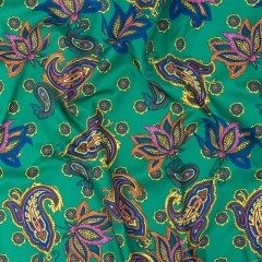 Mood Exclusive Kelly Green Palatable Paradise Stretch Cotton Sateen Mood Exclusive Kelly Green Palatable Paradise Stretch Cotton Sateen