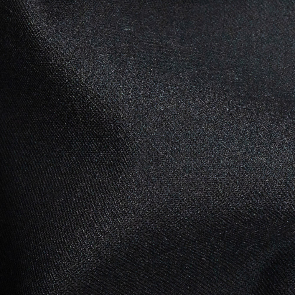Midnight Navy Stretch Cotton Twill Midnight Navy Stretch Cotton Twill