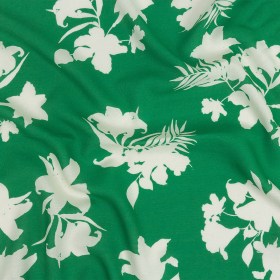 Mood Exclusive Kelly Green Daring Impressions Sustainable Viscose and Linen Woven Mood Exclusive Kelly Green Daring Impressions Sustainable Viscose and Linen Woven