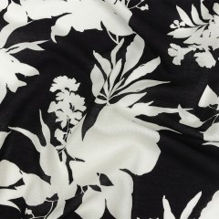 Mood Exclusive Black Serene Silhouettes Sustainable Viscose and Linen Woven Mood Exclusive Black Serene Silhouettes Sustainable Viscose and Linen Woven