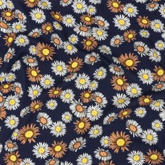 Rayon Batiste Print – Navy Floral – Mood Exclusive Navy Lazy Daisy Days Rayon Batiste Print – Navy Floral – Mood Exclusive Navy Lazy Daisy Days