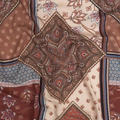 Gauzy Wrinkled Rayon Woven Print – Rust Paisley Patchwork – Mood Exclusive Divine Diamonds Gauzy Wrinkled Rayon Woven Print – Rust Paisley Patchwork – Mood Exclusive Divine Diamonds